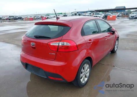 2014 Kia Rio Ex z USA, uszkodzony, nr VIN KNADN5A37E6410353